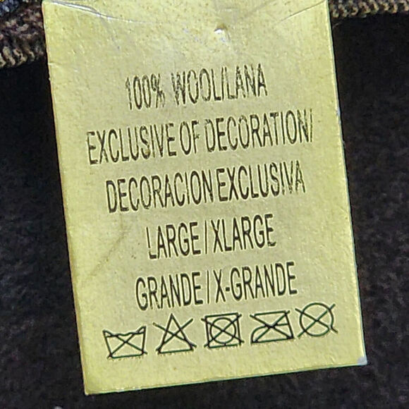DPC Dorfman Pacific USA Black 100% Wool Felt Western Cowboy Men's Hat Sz L - Picture 6 of 10
